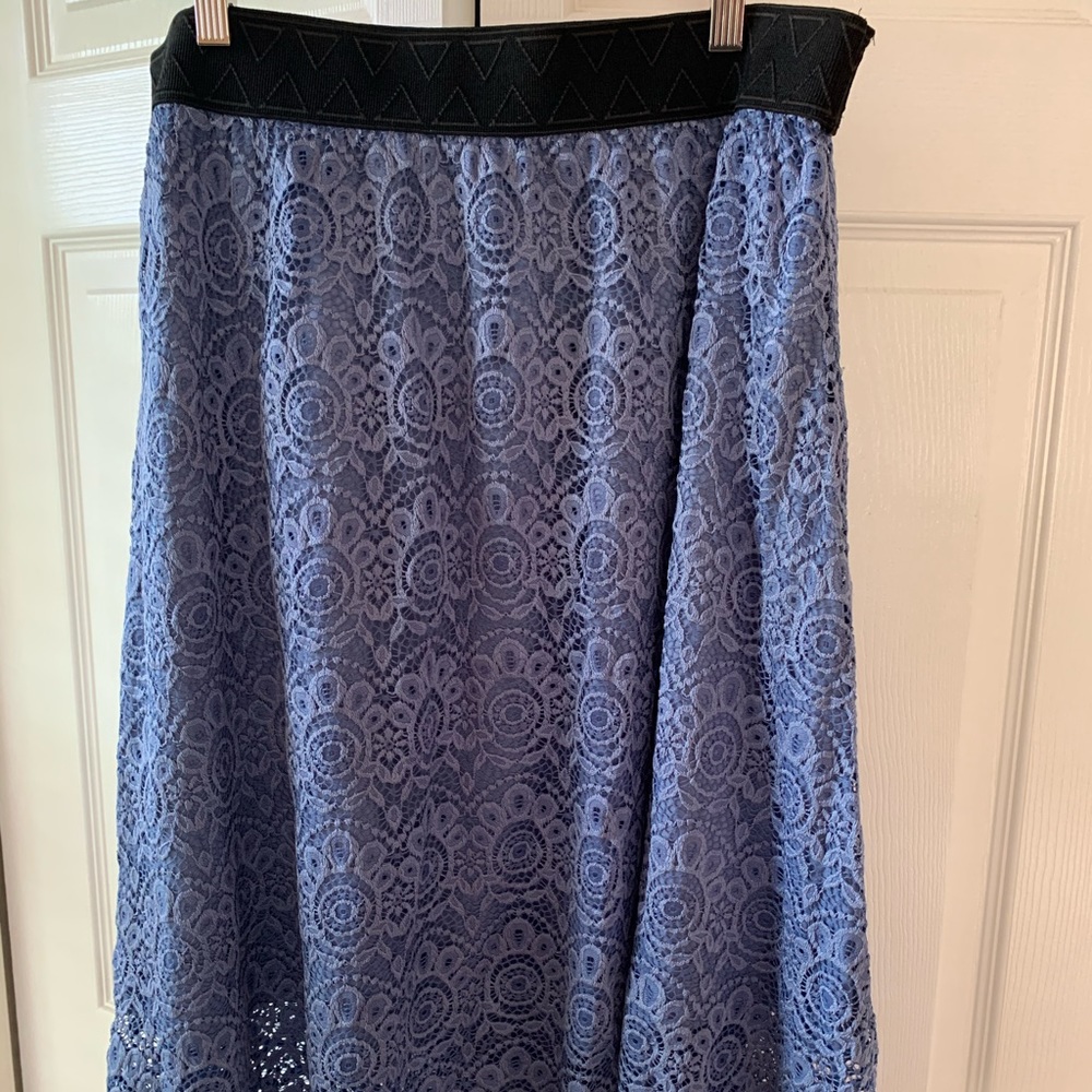 Lularoe Lace Lola Skirt XL